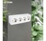 4-местная розетка STEKKER с/з открытой установки 250в, 16а, ip20, серия софия, белый, mst16-14-01, 49308 10