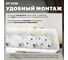 4-местная розетка STEKKER с/з открытой установки 250в, 16а, ip20, серия софия, серебро, mst16-14-03 49332 6