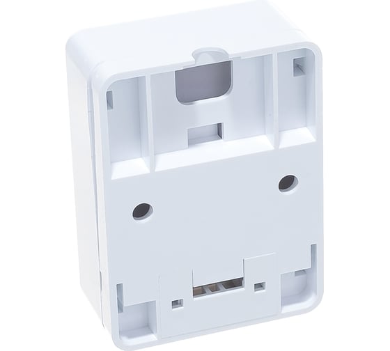 Настенная коробка LANMASTER на 1 порт keystone, с защитными шторками, белая LAN-SA1/S-WH