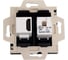 Механизм двойной розетки Systeme Electric Atlasdesign карбон hdmi+rj45, кат.5е, ATN001082 5