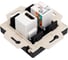Механизм двойной розетки Systeme Electric Atlasdesign карбон hdmi+rj45, кат.5е, ATN001082 6
