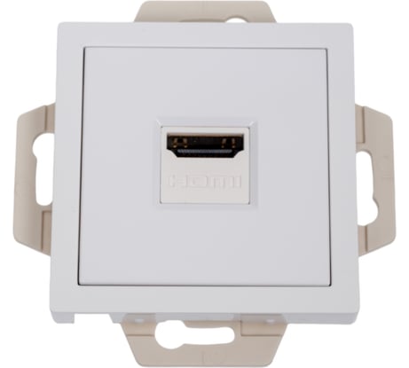 Механизм розетки Systeme Electric Atlasdesign белый hdmi, ATN000180