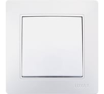 Выключатель LUXAR Novo с/у 1-клавиша белый, 250В 10А 4606400420125