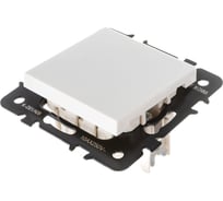 Выключатель Luxar Art с/у 1 клавиша, слоновая кость, без рамки, 250В 10А 4606400620457