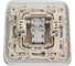 Телефонная розетка LUXAR Deco с/у RJ-11 серебро с рифленой рамкой 4606400620433 3