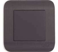 Выключатель LUXAR Deco с/у 1 клавиша, венге, с рифленой рамкой, 250В 10А 4606400620181