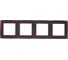 Рамка ЭРА 12-5004-25 на 4 поста, Эра12, бордо Б0019417 3