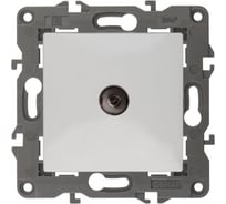 Розетка TV ЭРА 14310201 проходная, IP20, Elegance, белый Б0034296