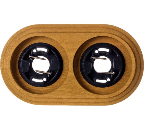 Двойная рамка Retrika, ретро сосна, на бревно RD-02222