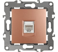 Информационная розетка ЭРА 12310714 RJ45, IP20, медь, 2 Б0019352