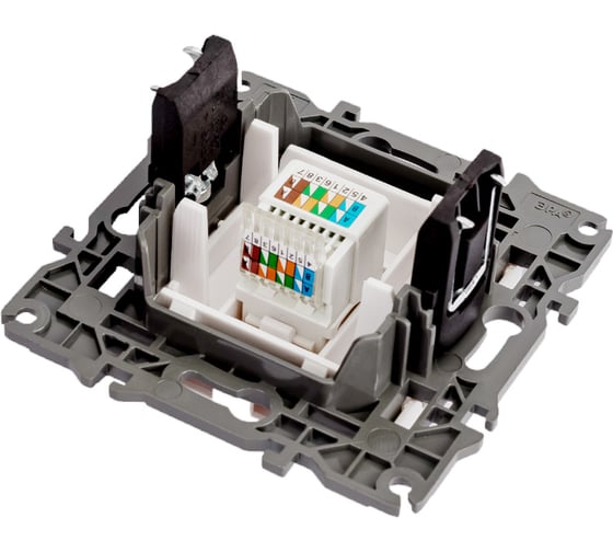 Розетка ЭРА 14310701 RJ45, IP20, белый Б0034302