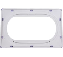 Рамка для двойной розетки Aling-Conel EON лаванда с белой вставкой E6805.V0