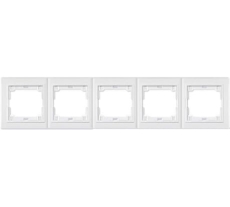 Рамка 5-кратная Aling-conel PRESTIGE горизонтальная, бежевая 6705.00 113120