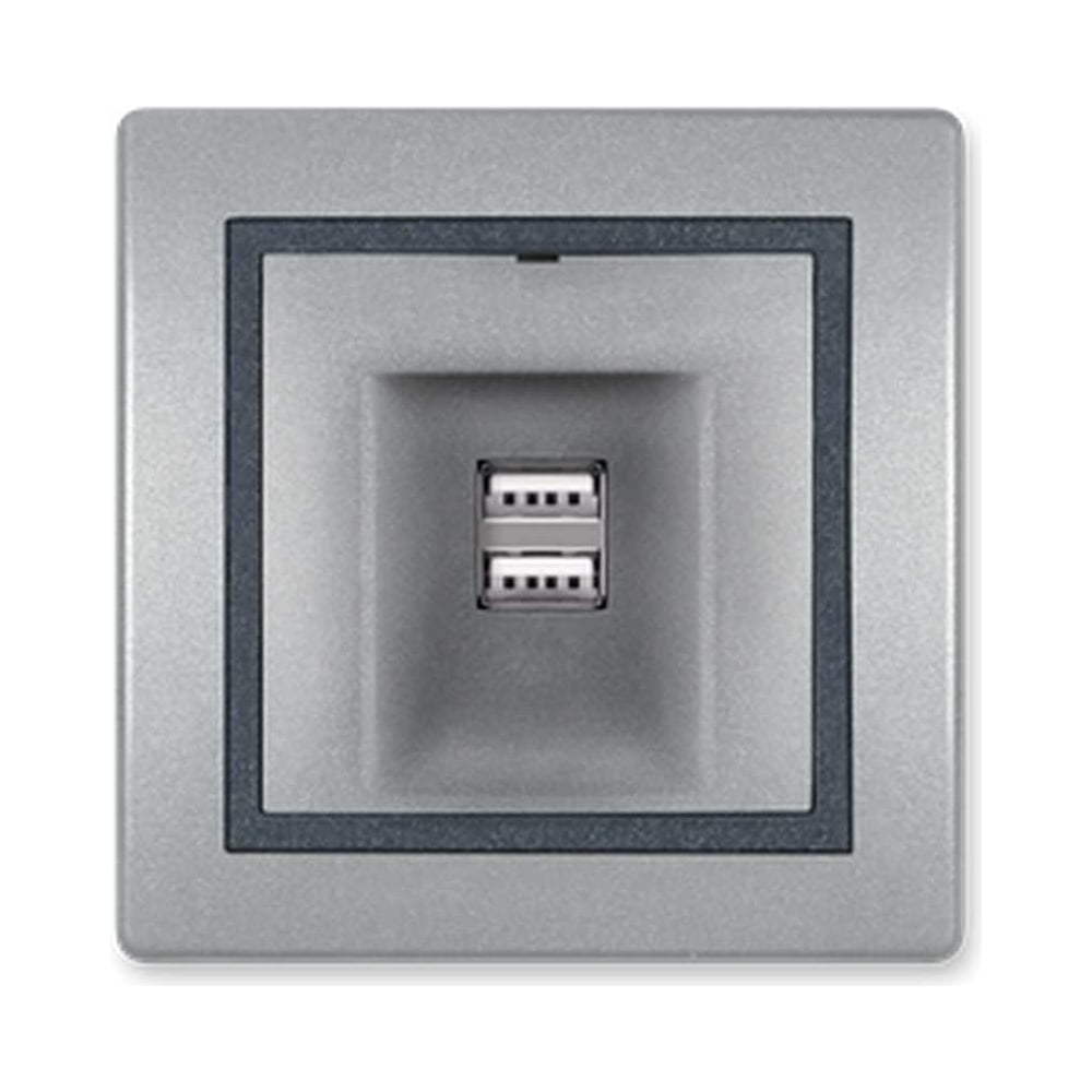 Розетка Aling-Conel PRESTIGE USB-зарядное устройство, двойная 2xUSB А+А ...