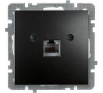 Компьютерная розетка Nilson Selene CAT 5 черный 23221044