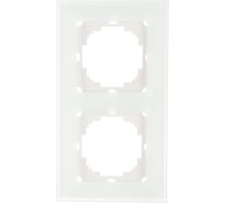 Рамка Nilson Selene 2-ая стекло белый 23WH0092