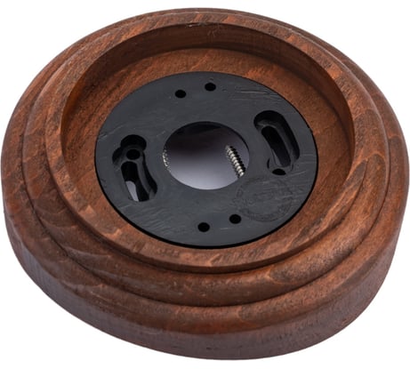 Одинарная рамка Retrika, ретро американский орех, на бревно RD-01224