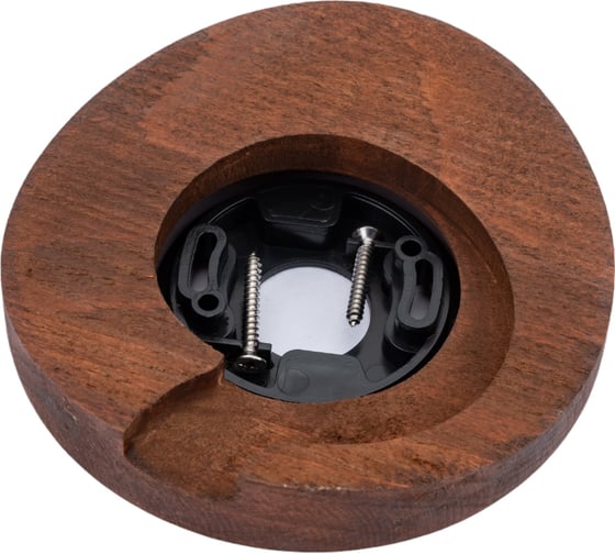 Одинарная рамка Retrika, ретро американский орех, на бревно RD-01224