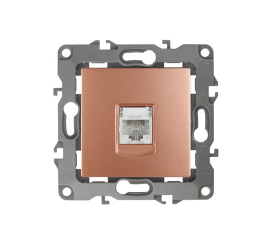 Телефонная розетка ЭРА 12310514 RJ11, IP20, Эра12, медь Б0019344