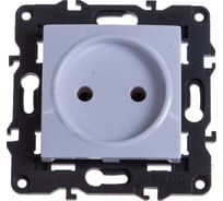 Розетка ЭРА 14210501 2P, 16A, 250В, IP20, Elegance, белый Б0034284