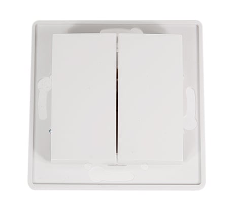 2-клавишный выключатель Aling-conel PRESTIGE МЕХАНИЗМ 10AX 250V белый арт. 6006.0