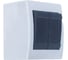 Выключатель Aling-conel POWER набор 2 шт. 2-клавишный накладной IP44 10AX 250V серый-графитовый арт. 252.1A Н2 6