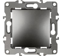 Промежуточный переключатель ЭРА 12110812 10АХ250В, IP20, Эра12, графит Б0019303