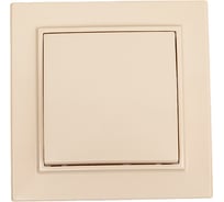 Нажимная кнопка EKF Минск СП, 10А, бежевая ERV10-028-20