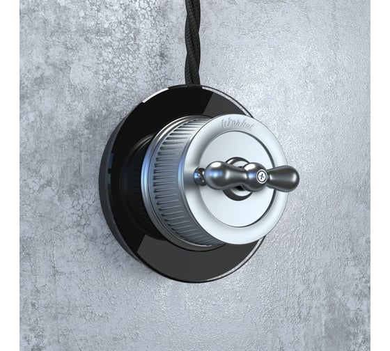 Рамка Werkel W0015108 на 1 пост Черный a051634
