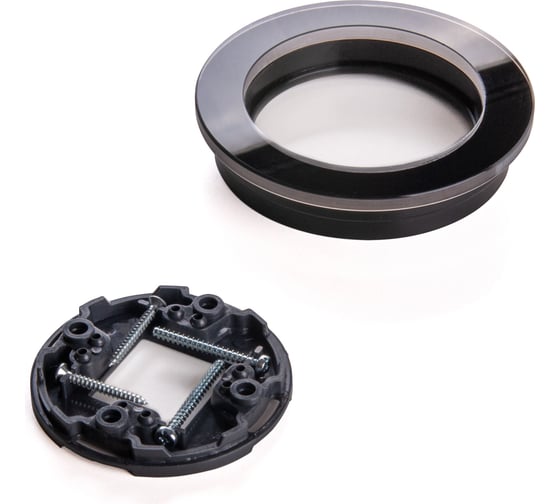 Рамка Werkel W0015108 на 1 пост Черный a051634