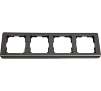 Рамка Werkel W0042104 на 4 поста графит a051278