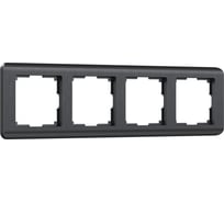 Рамка Werkel W0042104 на 4 поста графит a051278