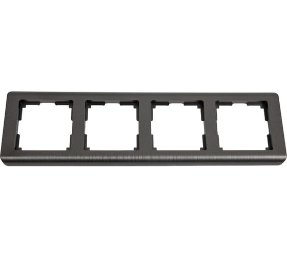 Рамка Werkel W0042104 на 4 поста графит a051278 1