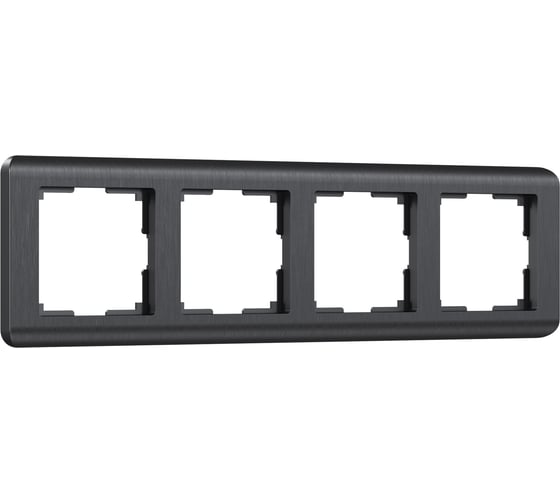 Рамка Werkel W0042104 на 4 поста графит a051278