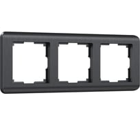 Рамка Werkel W0032104 на 3 поста графит a051268
