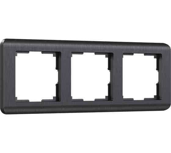 Рамка Werkel W0032104 на 3 поста графит a051268 1