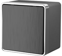 Одноклавишный выключатель WERKEL влагозащищенный Gallant графит рифленый W5010204 a051345