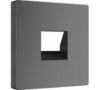 Накладка WERKEL для телефонной розетки R-J11 графит рифленый W1192004 a050743