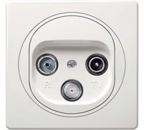 Розетка Aling-conel EON TV/FM/SAT оконечная белая арт. E612S.00