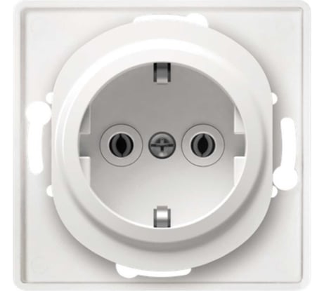 Розетка Aling-conel EON с заземлением, механизм 16A 250V белая арт. E630.0