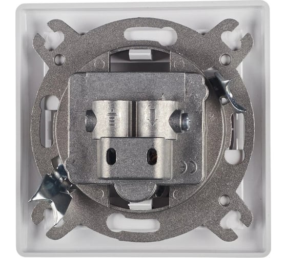 Розетка Aling-conel PRESTIGE TV/FM/SAT оконечная белая арт. 612S.00