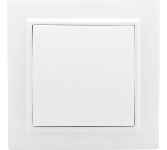 2-клавишный выключатель EKF Минск СП, Basic, 10А, белый SQERV10-023-10