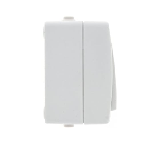 1-клавишный выключатель EKF Венеция 10А IP54 белый SQEVV10-021-10-54