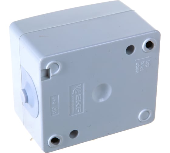 1-клавишный выключатель EKF Венеция 10А IP54 белый SQEVV10-021-10-54