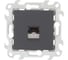 Телефонная розетка Simon RJ11, графит 2410480-038 1