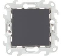 Переключатель Simon с подсветкой Push&Go, графит 2420204-038