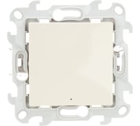 Переключатель с подсветкой Simon Push&Goь сл кость 2420204-031