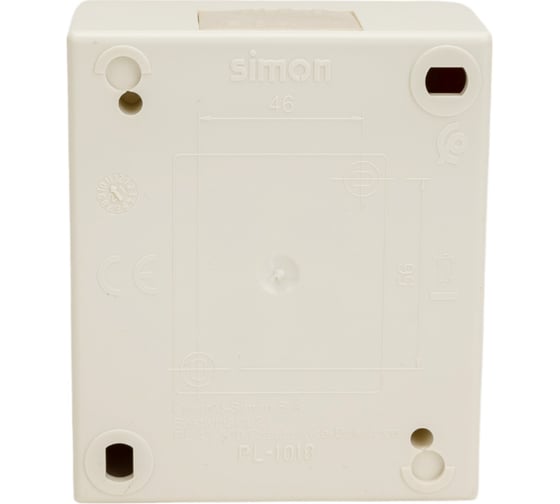 Одноклавишный проходной выключатель Simon с 3-х мест перекрёстный, IP54, 10А 250В, S15 A 1594251-031