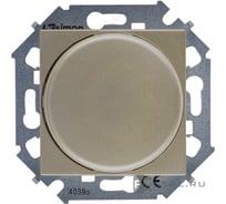 Поворотно-нажимной регулятор напряжения Simon электр., переключатель, 500Вт 230В 1591790-034