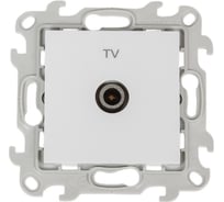 ТВ розетка Simon оконечная, бел 2450476-030